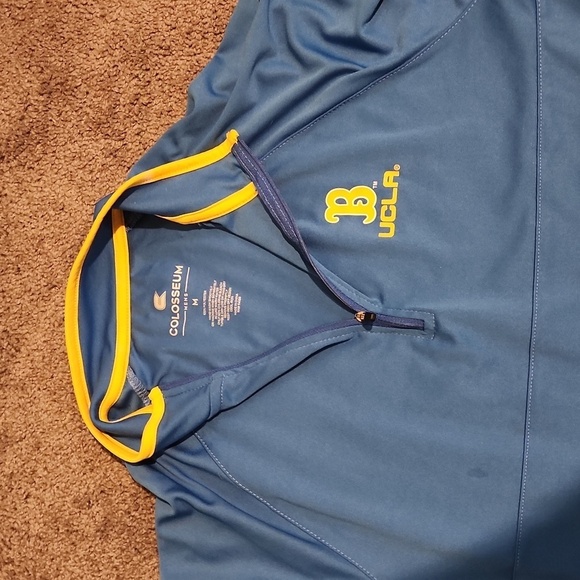 Colosseum Blue and Yellow UCLA Quarter-Zip Pullover - Picture 2 of 6